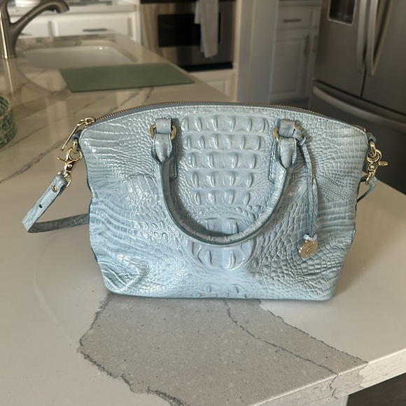 NWT Brahmin Light Blue Crossbody Bag - Picture 1 of 7